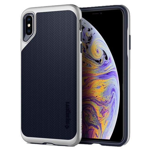 Apple iPhone X / iPhone XS Spigen neo hybrid Premium Backcover (Gunmetal)