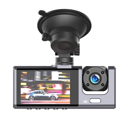 XO XJ03 fürs Auto montierbar HD Dashcam kamera mit Display (1920*1080-as mit Bildauflösung) (Grau)