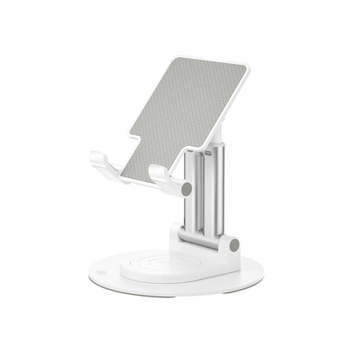 XO C139 Tisch- Handy- und Tablet-Halterung Ständer 360° ban drehbar Tisch- Handyhalterung (Weiß)