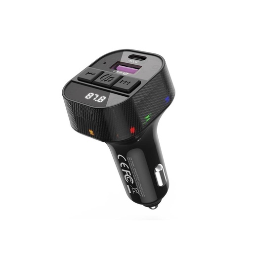 XO BCC17 FM transmitter 30W Auto- Ladegerät (Schwarz)