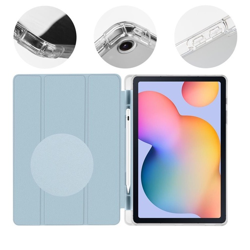 Samsung Galaxy Tab S6 Lite 2020 / Galaxy Tab S6 Lite 2022 / Galaxy Tab S6 Lite 2024 HÜLLE:ME MistyTab tablet Hülle (Blau)