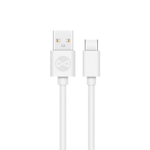 Forever USB-C 2A type-C Datenkabel (Weiß)