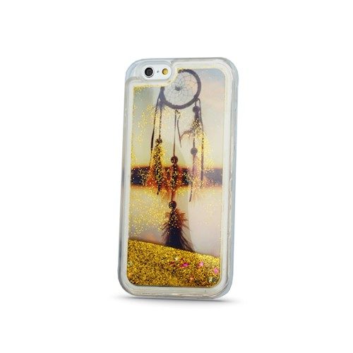 Apple iPhone 7 / iPhone 8 / iPhone SE 2020 / iPhone SE 2022 liquid glitter Backcover (Gold )