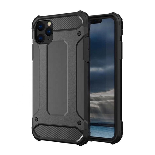 Samsung Galaxy S25 armor stoßfest Backcover (Schwarz)
