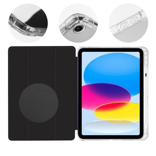 Apple iPad 10.9 HÜLLE:ME MistyTab tablet Hülle (Schwarz)