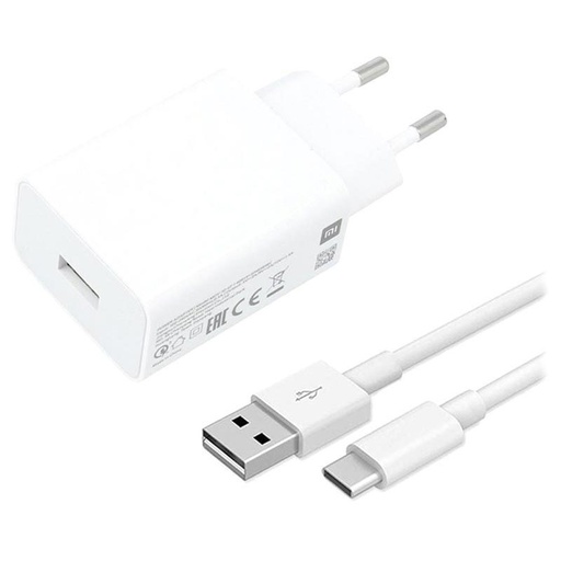 Xiaomi MDY-11-EP Netz- Schnellladegerät type-C mit Kabel 22.5W (Weiß) ECO Verpackung