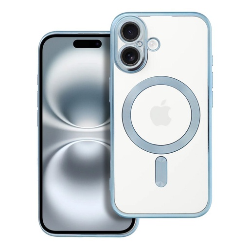 Apple iPhone 16 electro mag magsafe Backcover (Blau)