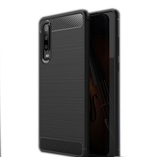 Huawei P30 forcell carbon Backcover (Schwarz)