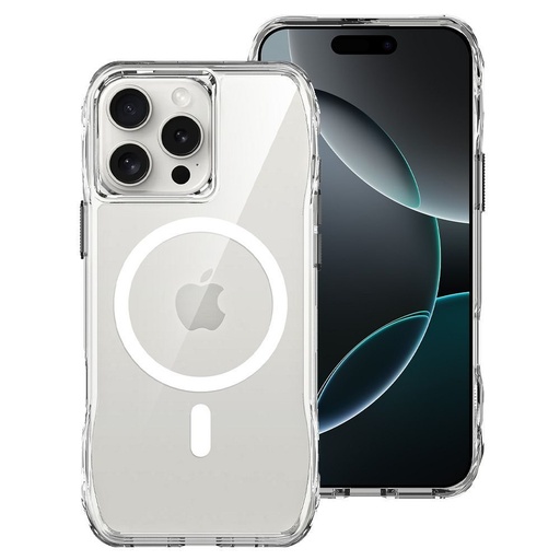 Apple iPhone 15 ROAR Slim Defender MagSafe Backcover (Transparent)