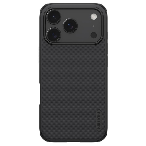 Apple iPhone 17 Pro Max Nillkin Super Frosted Shield Pro MagSafe Backcover (Schwarz)