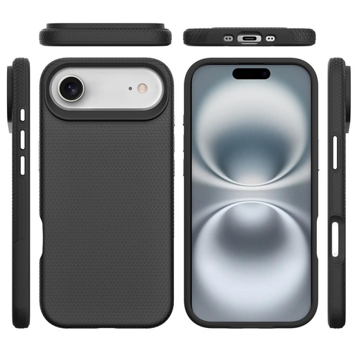 Apple iPhone 17 Air Toko Triangle MagSafe Backcover (Schwarz)