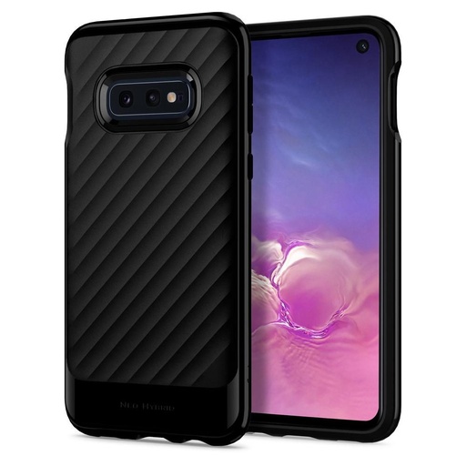 Samsung Galaxy S10e Spigen neo hybrid Premium Backcover (Schwarz)