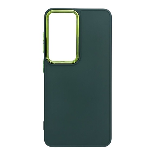 Samsung Galaxy S26 Frame Silikon Backcover (Grün)