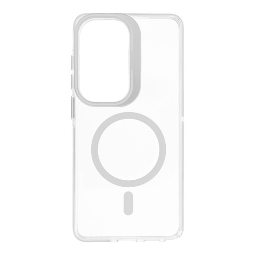 Samsung Galaxy S26 Ultra Lens MagSafe Silikon Backcover (Weiß)