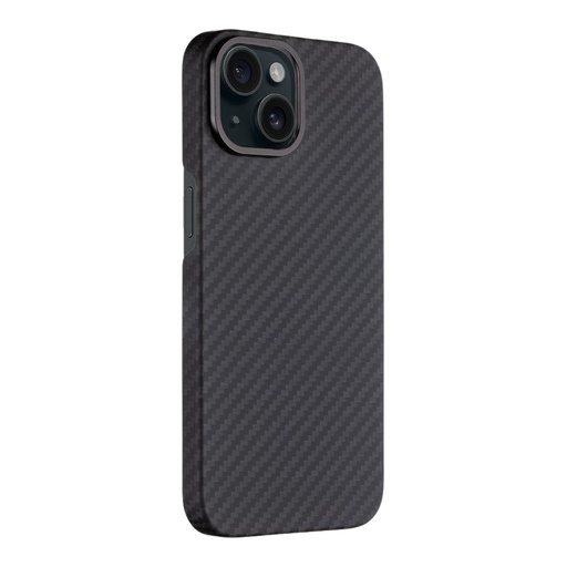 Apple iPhone 15 Tactical MagForce Aramid MagSafe Backcover (Schwarz)