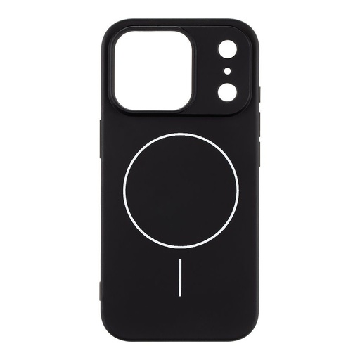 Apple iPhone 17 Pro HÜLLE:ME MagNetix Matte Hülle (Schwarz)