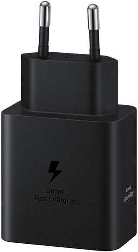 Samsung PD USB-C Netz- Schnellladegerät 45W + USB-C Kabel (Schwarz)
