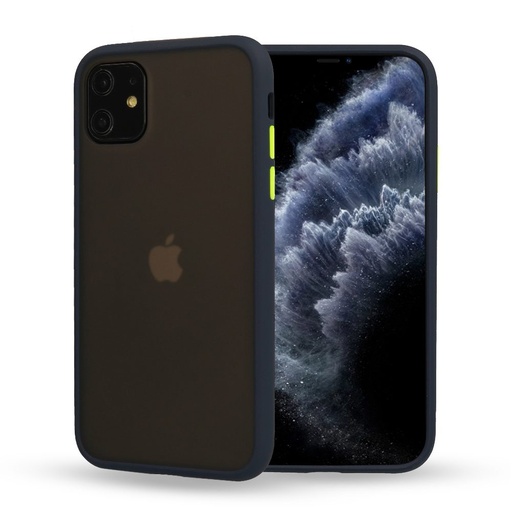 Apple iPhone 7 / iPhone 8 / iPhone SE 2020 / iPhone SE 2022 Vennus color button Backcover (Meerblau)