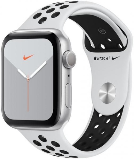 Apple watch Series 5 Nike 44mm, silber