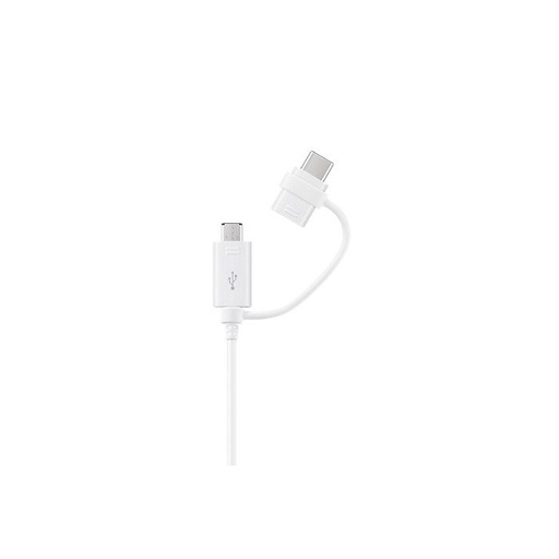 Samsung MicroUSB + USB-C 2in1 Datenkabel 1.5 m (Weiß)