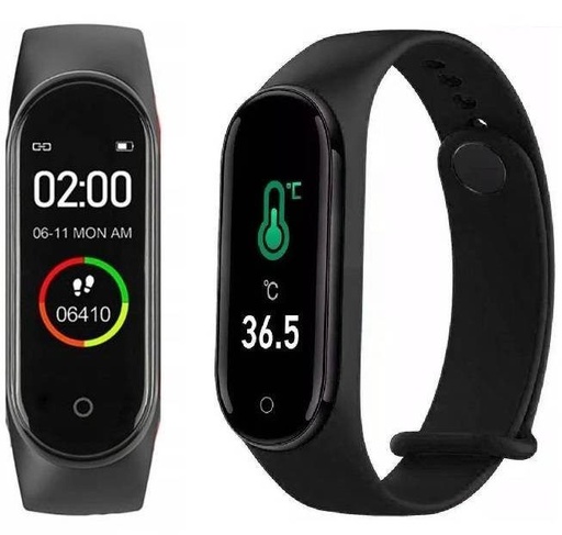 M4 Pro Sport Smart-Armband, schwarz