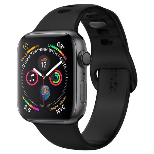Apple Watch 6 40mm Spigen Air fit Riemen, schwarz