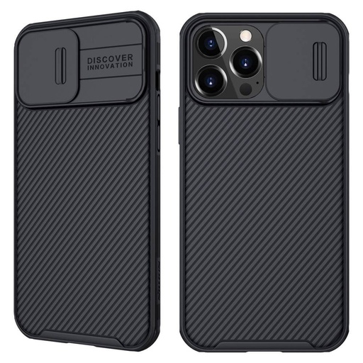 Apple iPhone 13 Pro Max Nillkin Camshield Pro Backcover (Schwarz)