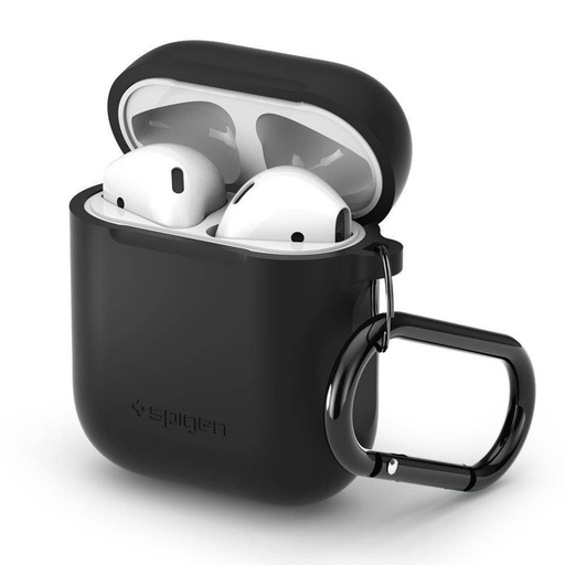 Apple Airpods 1/2 Spigen Hülle, schwarz