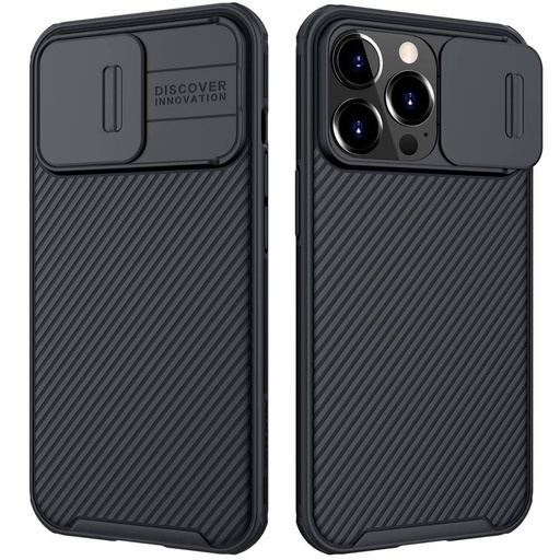 Apple iPhone 13 Pro Nillkin Camshield Pro Backcover (Schwarz)