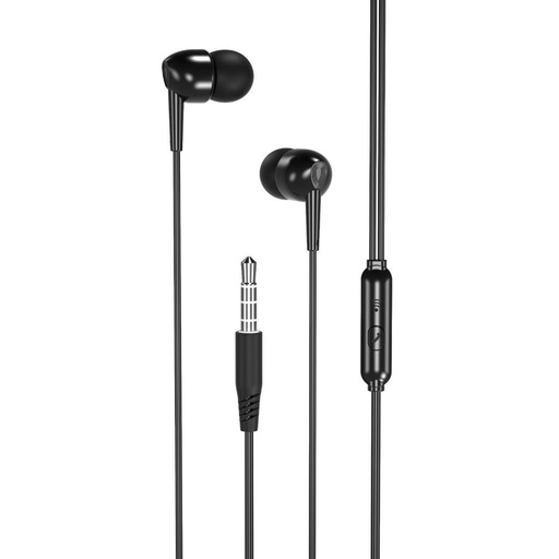 XO EP37 headset (jack 3,5mm), mit Mikrofon, weiß