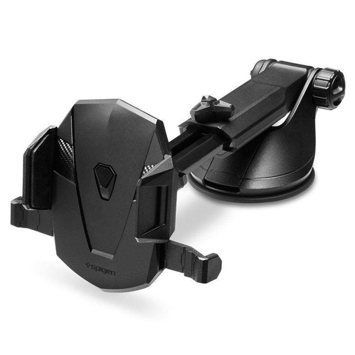 Spigen TS35 Autohalterung (mit Saugnapf), Auto- Handyhalterung (fürs Armaturenbrett), schwarz