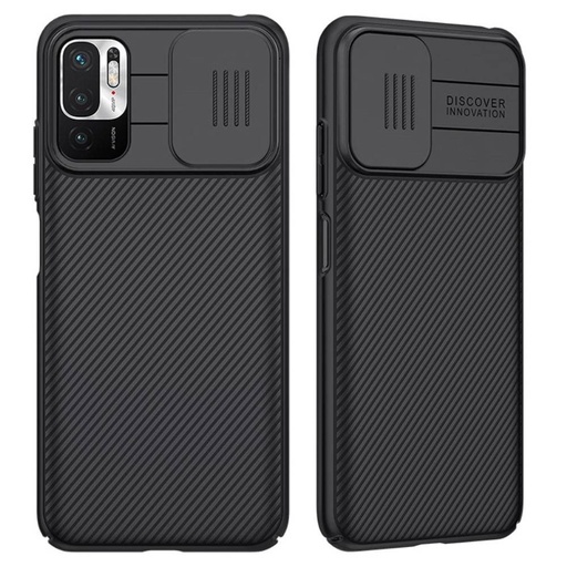 Xiaomi Redmi Note 10 5G / Pocophone M3 Pro / Pocophone M3 Pro 5G Nillkin CamShield Backcover (Schwarz)