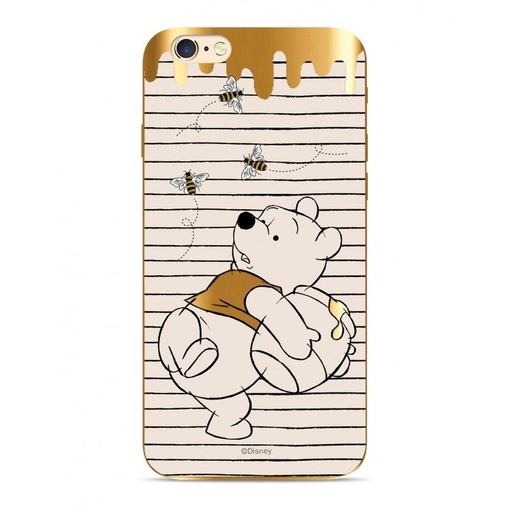 Apple iPhone XS Max Disney silicone Winnie The Pooh 010 Backcover (Gold)