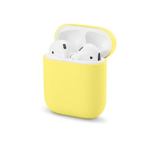 XO Lightning Silikon Kopfhörer Abdeckung AirPods-hoz (Gelb)