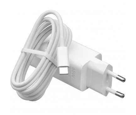 Xiaomi MDY-12-EU Netz- Schnellladegerät (QC + PD Anschluss), PD type-C Kabel, weiß