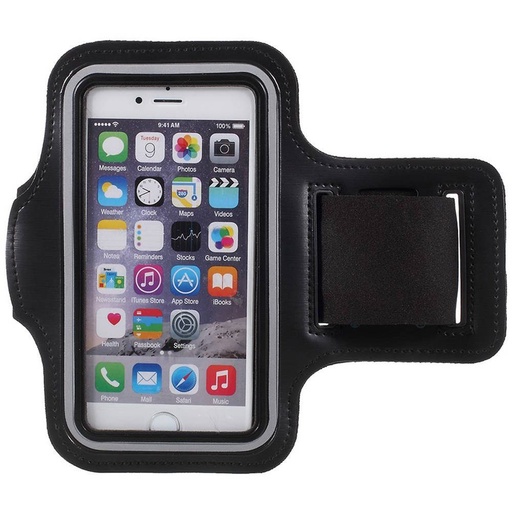 Nemo AP05 armband Hülle karra befestigbar Handyhülle zum Laufen beliebig für Handy 7"- bis Größe (Schwarz)