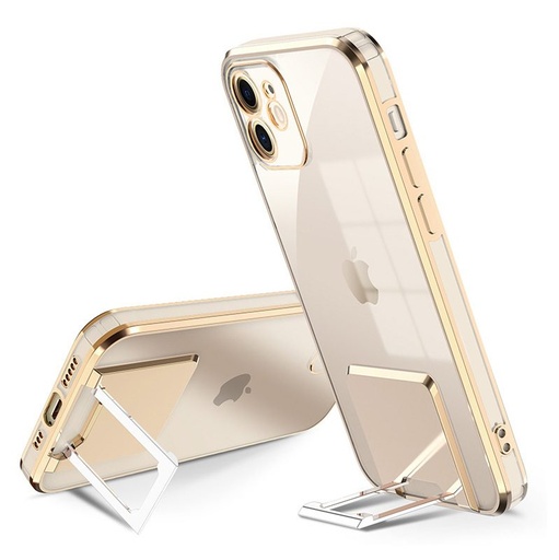 Apple iPhone 7/8/SE 2020/SE 2022 luxury mit Aufsteller Backcover (Gold)
