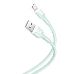 XO NB212 USB-C Datenkabel (Grün) – 2.1A