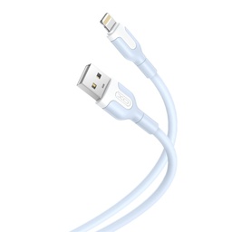 XO NB212 Lightning Datenkabel (Blau) – 2.1A