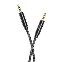 XO NB-R211C 3.5 mm–3.5 mm audio Kabel (Schwarz)