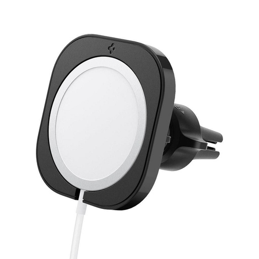 Spigen MAGFIT kabellos Auto- magsafe Ladegerät (für Lüftungsgitter), schwarz