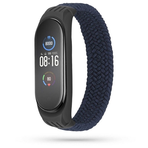 Xiaomi Mi Band 5/6/6NFC Tech Protect Loop textil Riemen, grau