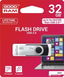 Goodram 32GB USB 3.0 pendrive, Schwarz