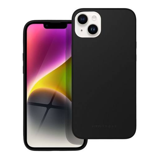 Apple iPhone 14 Plus Roar matt Glas Backcover (Schwarz)
