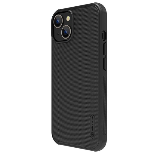 Apple iPhone 14 Nillkin Super Frosted Shield Pro MagSafe Backcover (Schwarz)