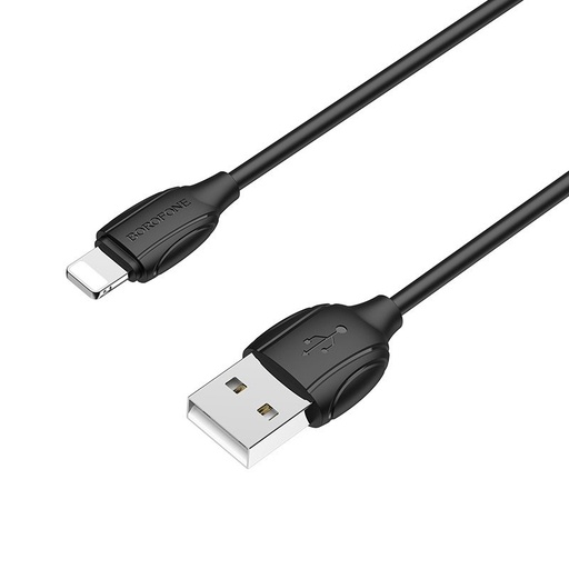 Borofone BX19 lightning Kabel, 1m, schwarz