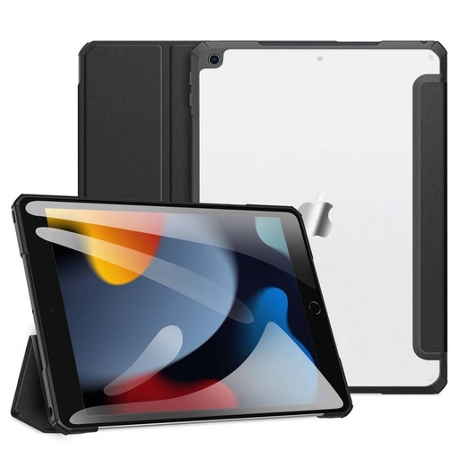 Apple Ipad 7/8/9 10.2" Dux ducis copa Hülle (Schwarz)