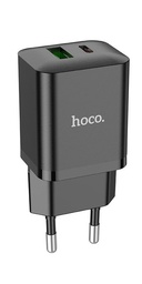 Hoco N28 Netz- Schnellladegerät (QC, PD), schwarz
