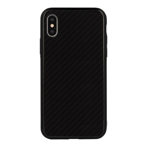 Apple iPhone 7 / iPhone 8 / iPhone SE 2020 / iPhone SE 2022 carbon glass Backcover (Schwarz)