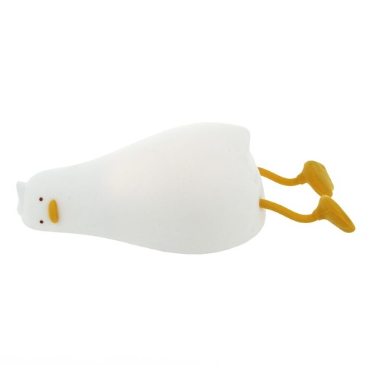 Foverver Lazy Duck FNL-01 meleg weiß leuchtend LED Nacht- Lampe, integriert mit Akku weiß